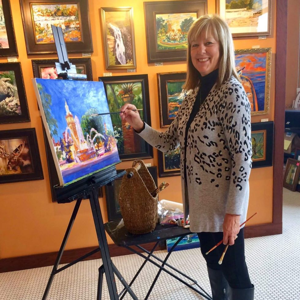 Margie Moss | Painting Classes | Joplin MO | Local Color Art Gallery ...