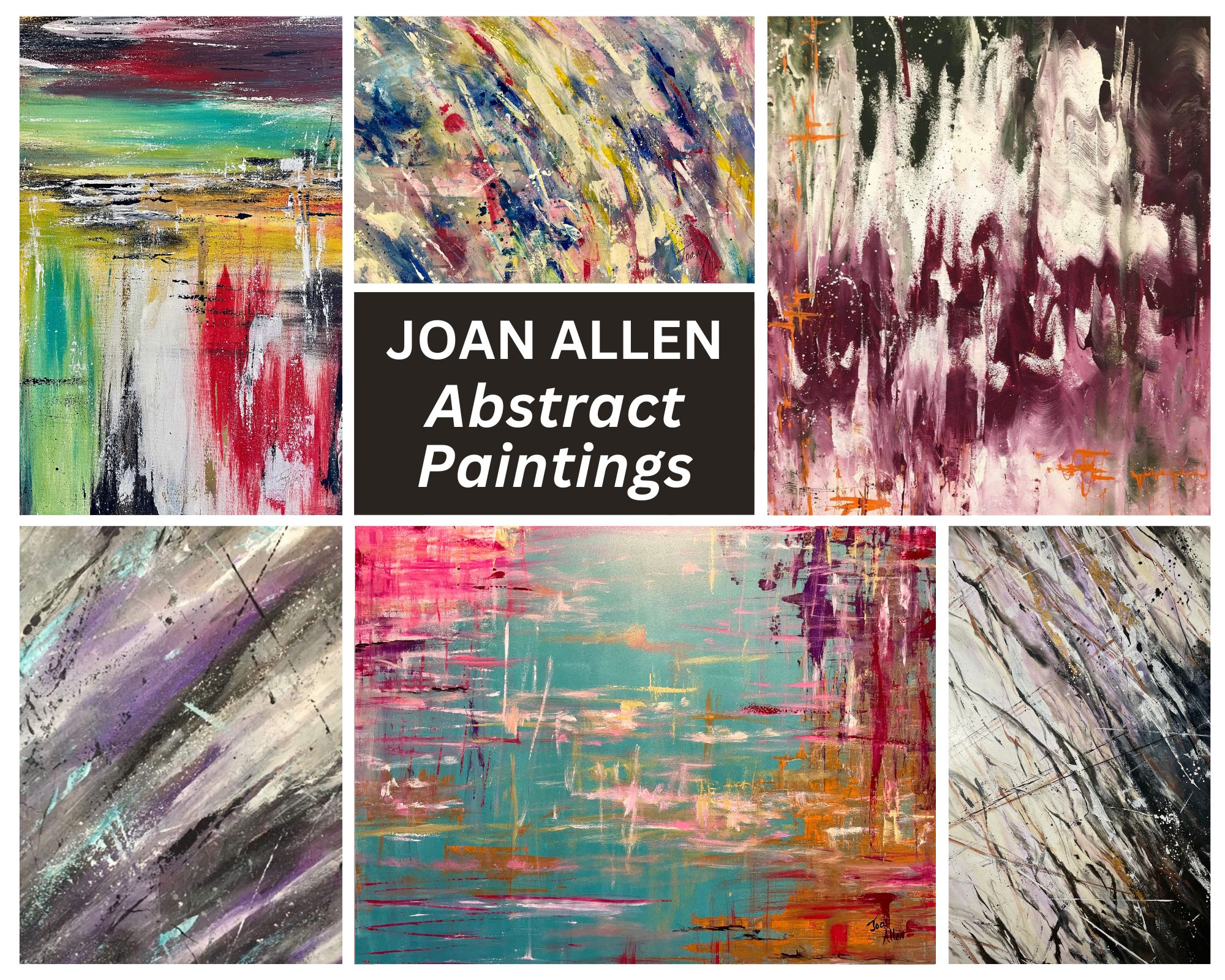 Joan Allen's Abstract Paintings