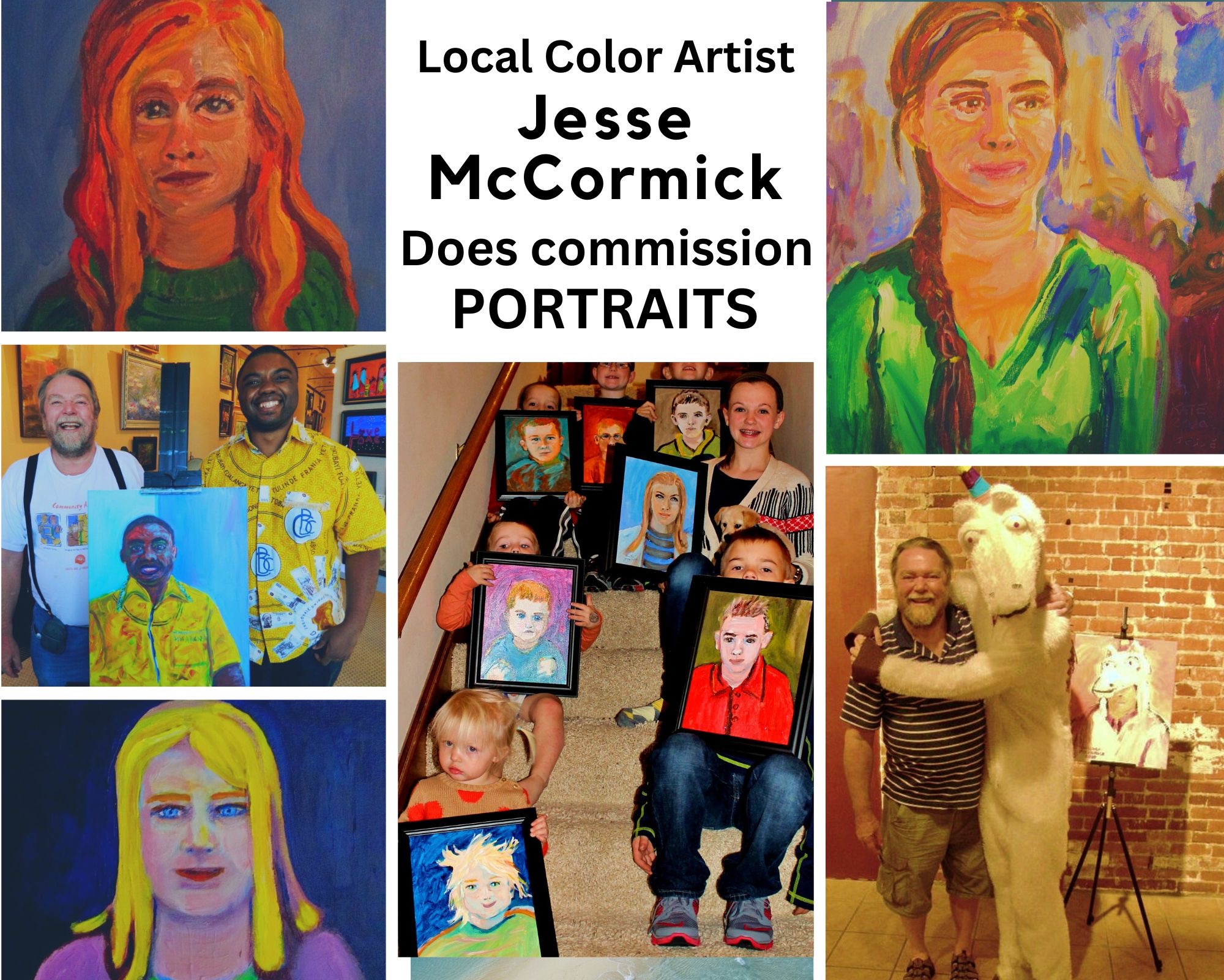 Jesse McCormick's Portraits
