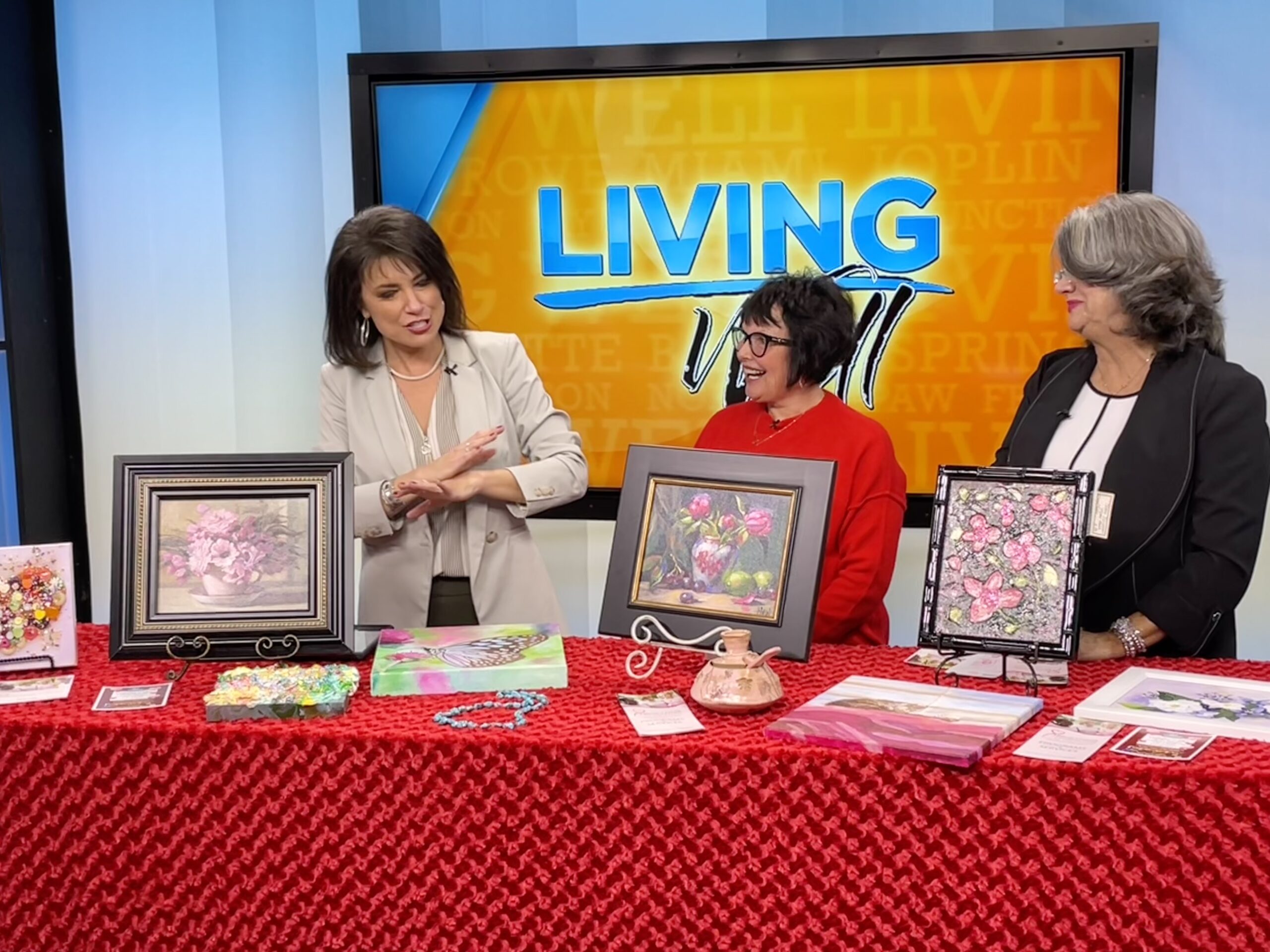 LCAG Breast Cancer of the Ozarks Art Auction on KSN
